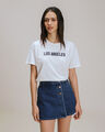 Short Falda Azul Acero,AZUL MARINO